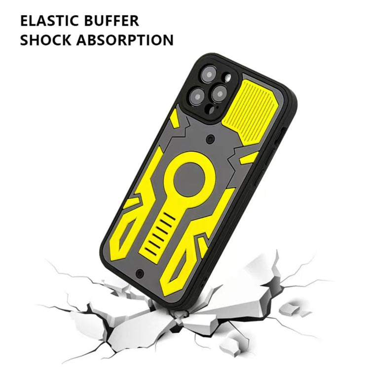 For iPhone 12 Camouflage Bee Series All-inclusive Precise Hole Shockproof Case