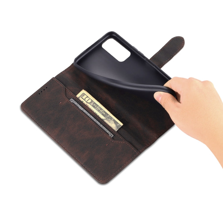 For vivo Y20 AZNS Dream II Skin Feel PU+TPU Horizontal Flip Leather Case with Holder & Card Slots & Wallet