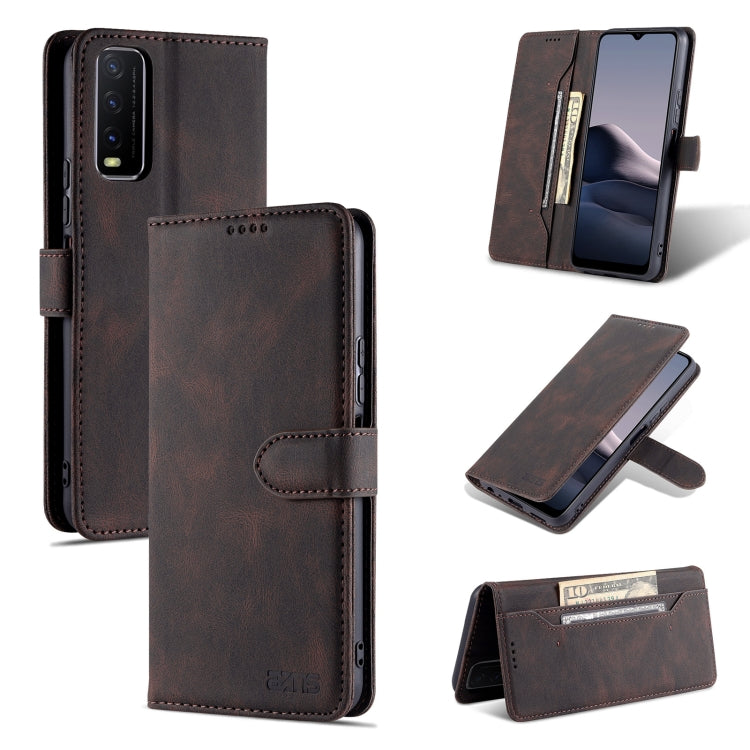 For vivo iQOO U1x AZNS Dream II Skin Feel PU+TPU Horizontal Flip Leather Case with Holder & Card Slots & Wallet
