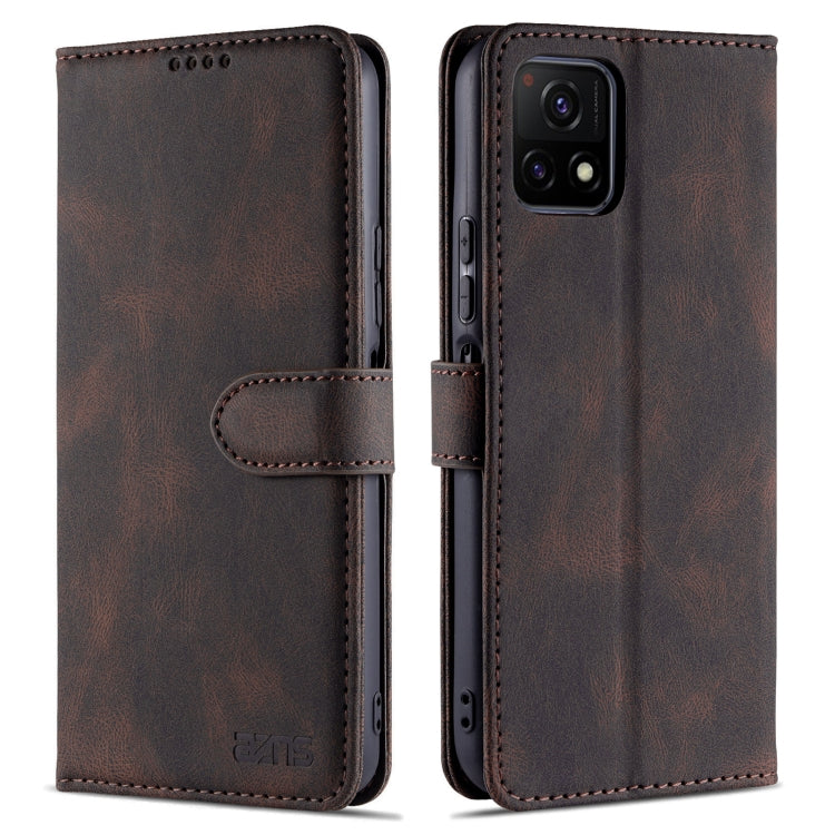 For vivo Y52s AZNS Dream II Skin Feel PU+TPU Horizontal Flip Leather Case with Holder & Card Slots & Wallet