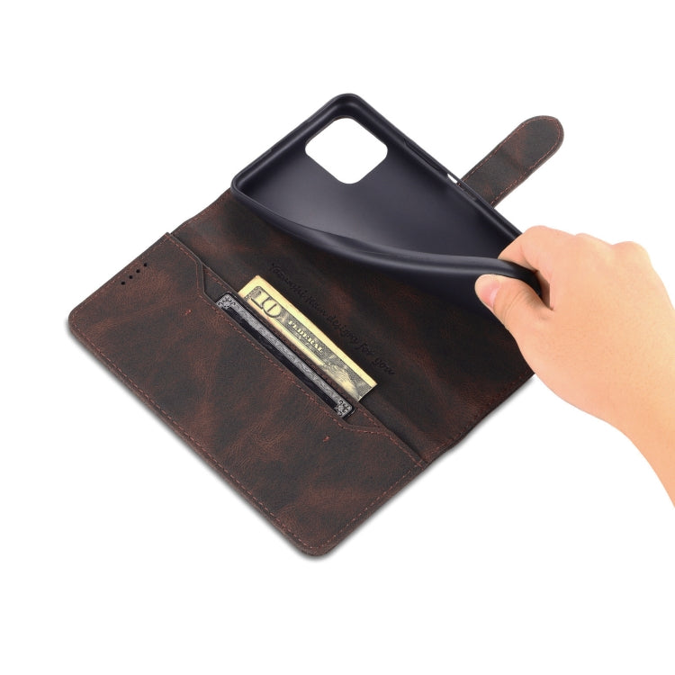 For vivo Y52s AZNS Dream II Skin Feel PU+TPU Horizontal Flip Leather Case with Holder & Card Slots & Wallet