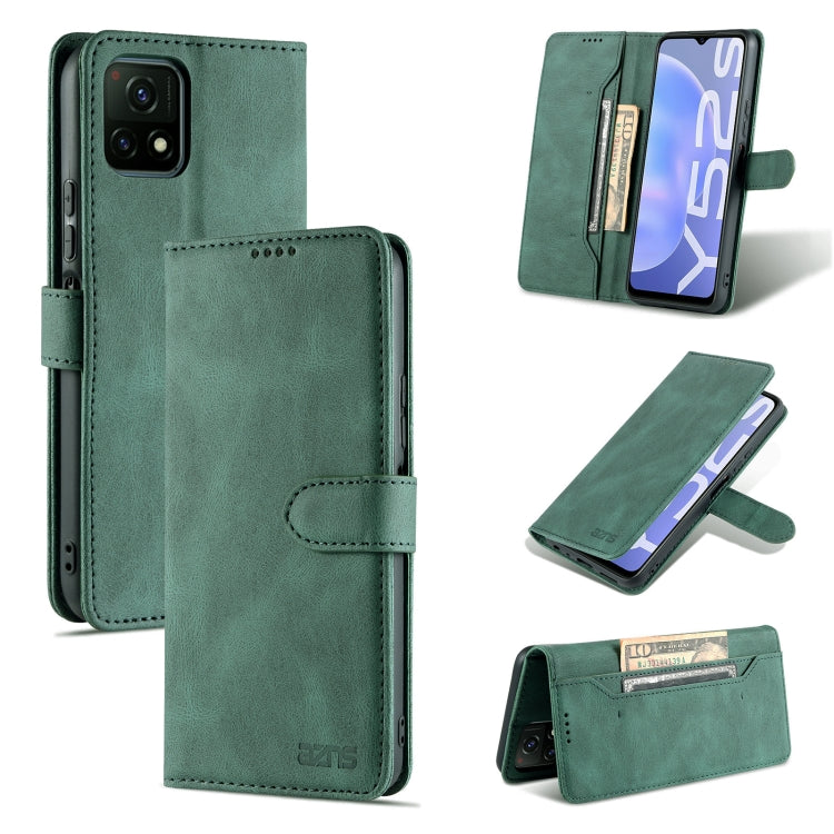 For vivo iQOO U3 AZNS Dream II Skin Feel PU+TPU Horizontal Flip Leather Case with Holder & Card Slots & Wallet