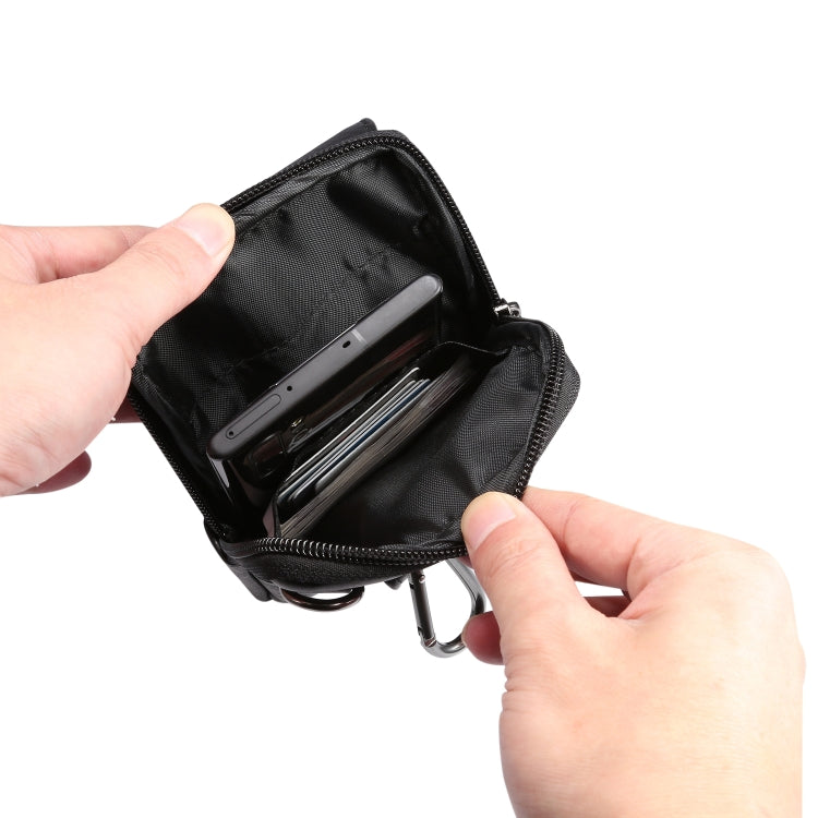 Multi-functional Universal Leather Waist Hanging One-shoulder Mobile Phone Waist Bag For 6.5 Inch or Below Smartphones
