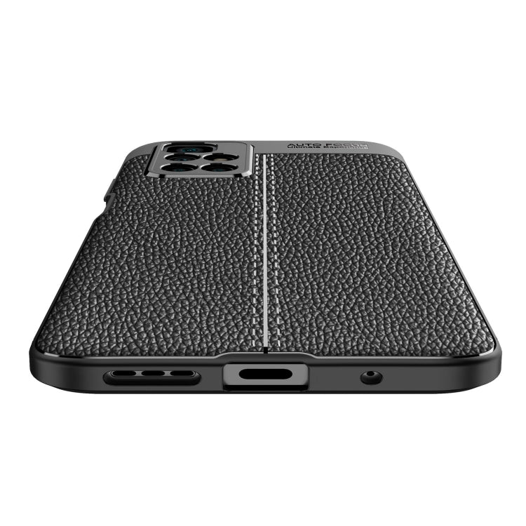 For Xiaomi Redmi 10 Litchi Texture TPU Shockproof Case