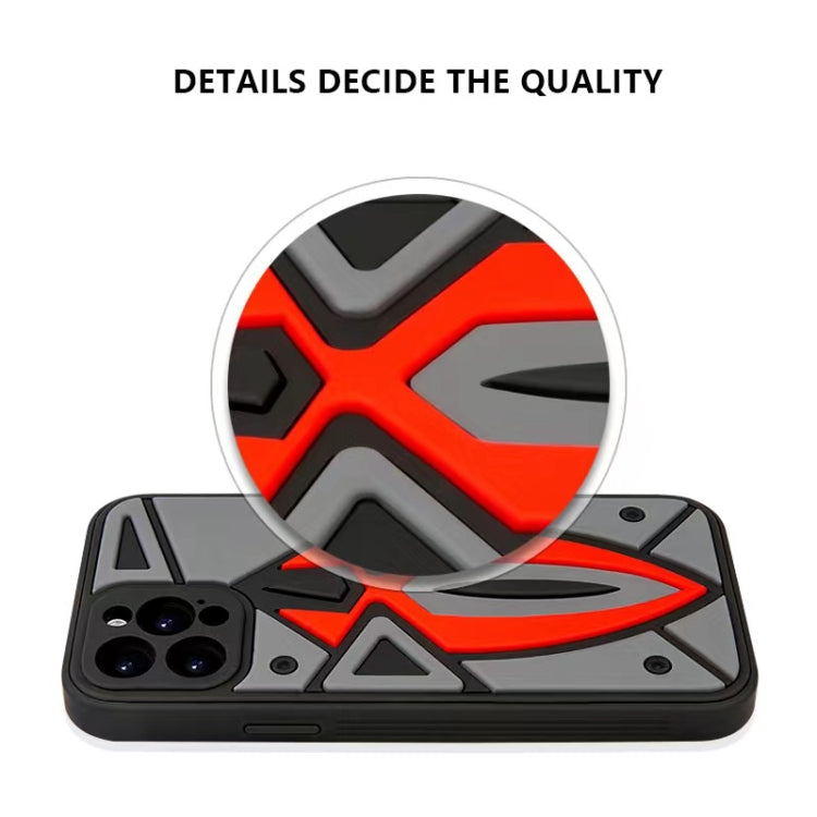 For iPhone 13 Camouflage Spider Series All-inclusive Precise Hole Shockproof Case