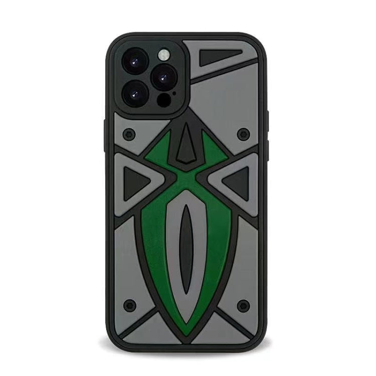 For iPhone 12 Camouflage Spider Series All-inclusive Precise Hole Shockproof Case