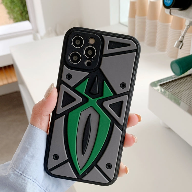 For iPhone 12 Camouflage Spider Series All-inclusive Precise Hole Shockproof Case