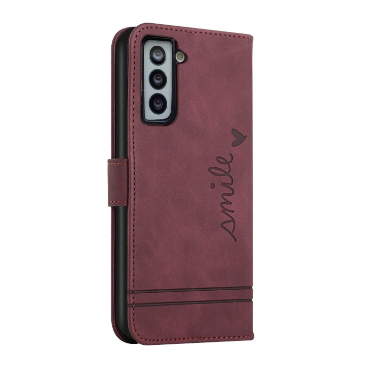 For Samsung Galaxy S21+ 5G Retro Skin Feel Horizontal Flip Soft TPU + PU Leather Case with Holder & Card Slots & Photo Frame