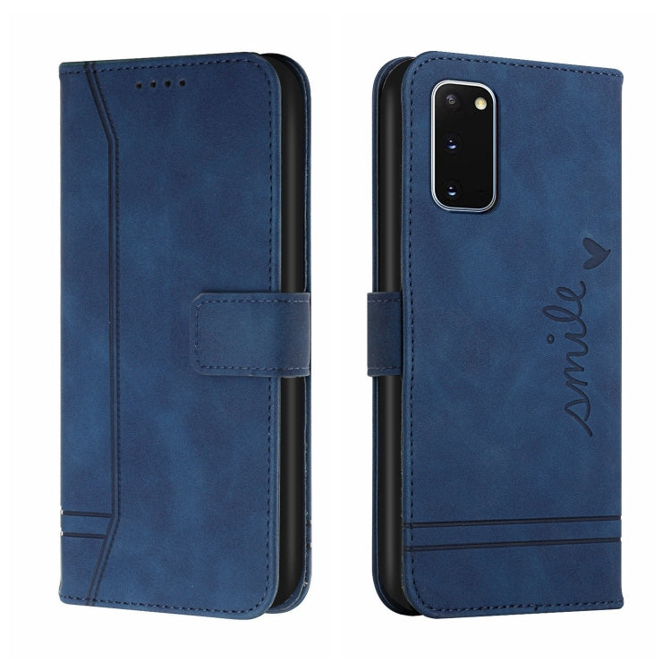 For Samsung Galaxy S20 Retro Skin Feel Horizontal Flip Soft TPU + PU Leather Case with Holder & Card Slots & Photo Frame