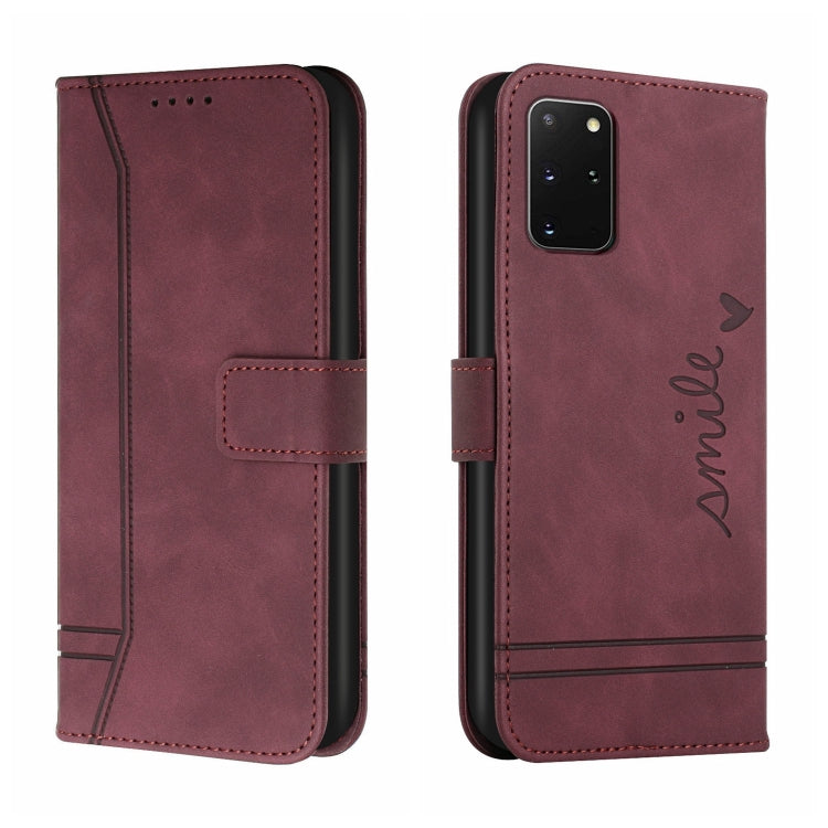 For Samsung Galaxy S20+ Retro Skin Feel Horizontal Flip Soft TPU + PU Leather Case with Holder & Card Slots & Photo Frame