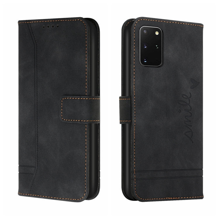 For Samsung Galaxy S20+ Retro Skin Feel Horizontal Flip Soft TPU + PU Leather Case with Holder & Card Slots & Photo Frame