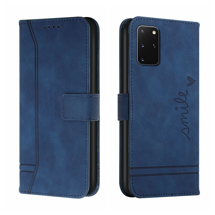 For Samsung Galaxy S20+ Retro Skin Feel Horizontal Flip Soft TPU + PU Leather Case with Holder & Card Slots & Photo Frame