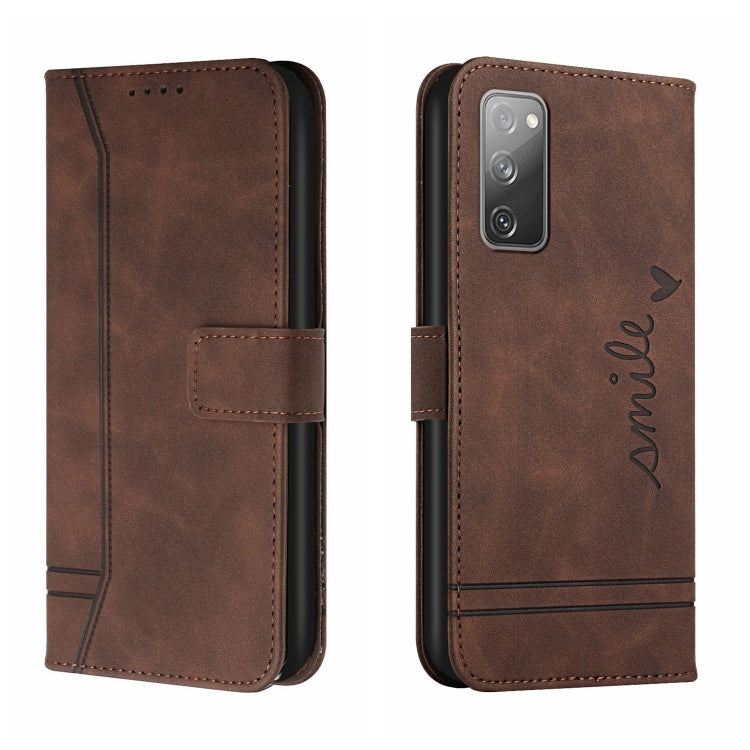 For Samsung Galaxy S20 FE Retro Skin Feel Horizontal Flip Soft TPU + PU Leather Case with Holder & Card Slots & Photo Frame