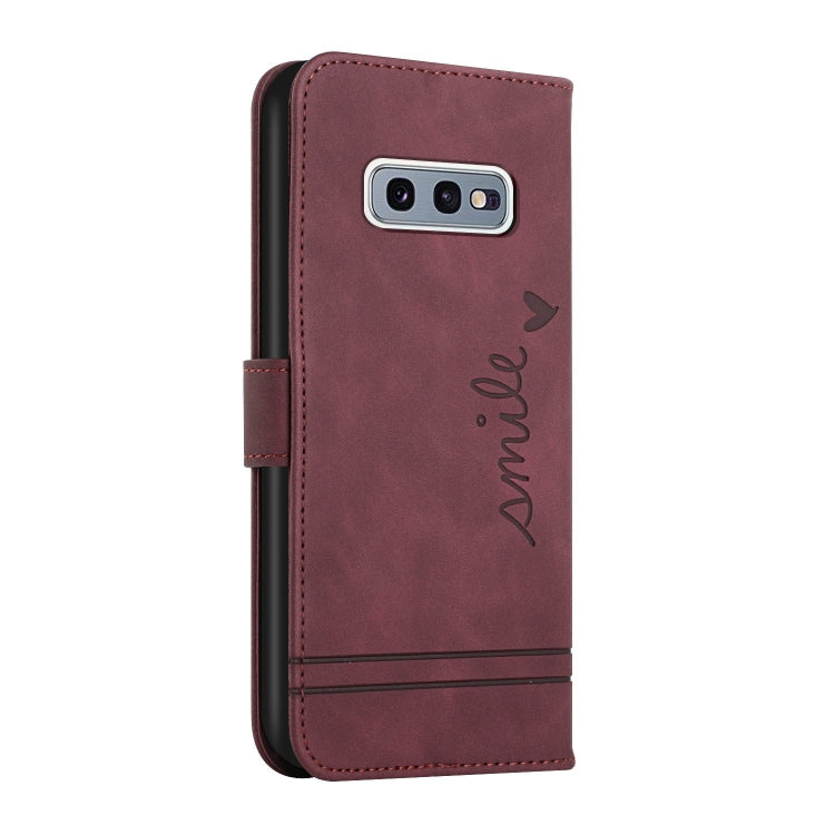 For Samsung Galaxy S10e Retro Skin Feel Horizontal Flip Soft TPU + PU Leather Case with Holder & Card Slots & Photo Frame