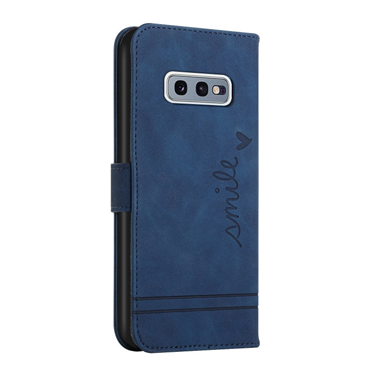 For Samsung Galaxy S10e Retro Skin Feel Horizontal Flip Soft TPU + PU Leather Case with Holder & Card Slots & Photo Frame