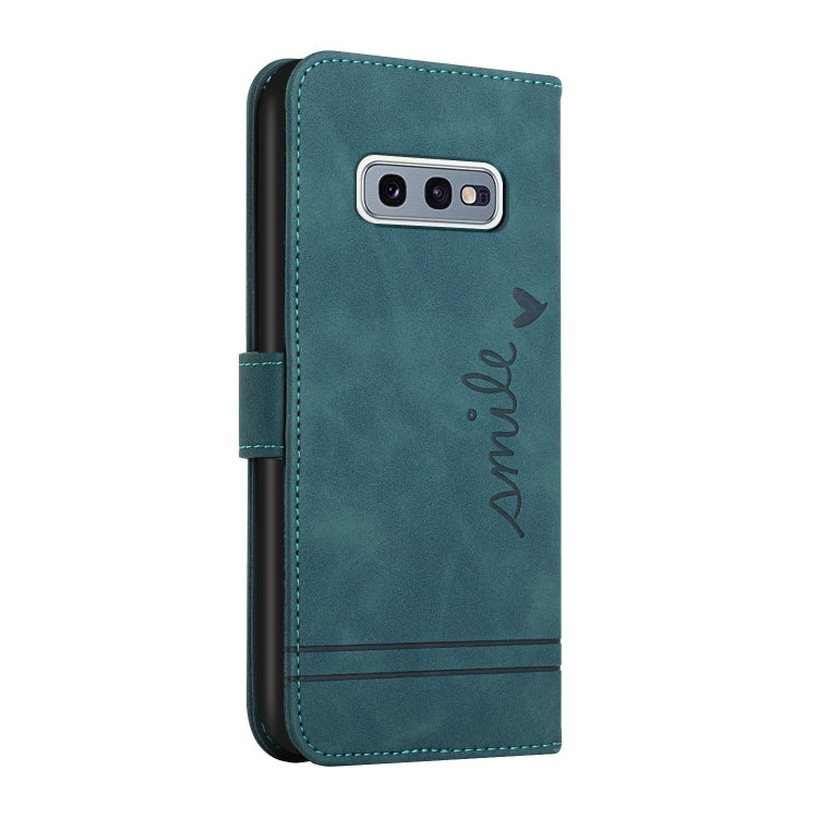For Samsung Galaxy S10e Retro Skin Feel Horizontal Flip Soft TPU + PU Leather Case with Holder & Card Slots & Photo Frame
