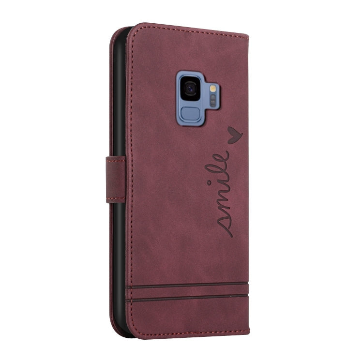 For Samsung Galaxy S9 Retro Skin Feel Horizontal Flip Soft TPU + PU Leather Case with Holder & Card Slots & Photo Frame