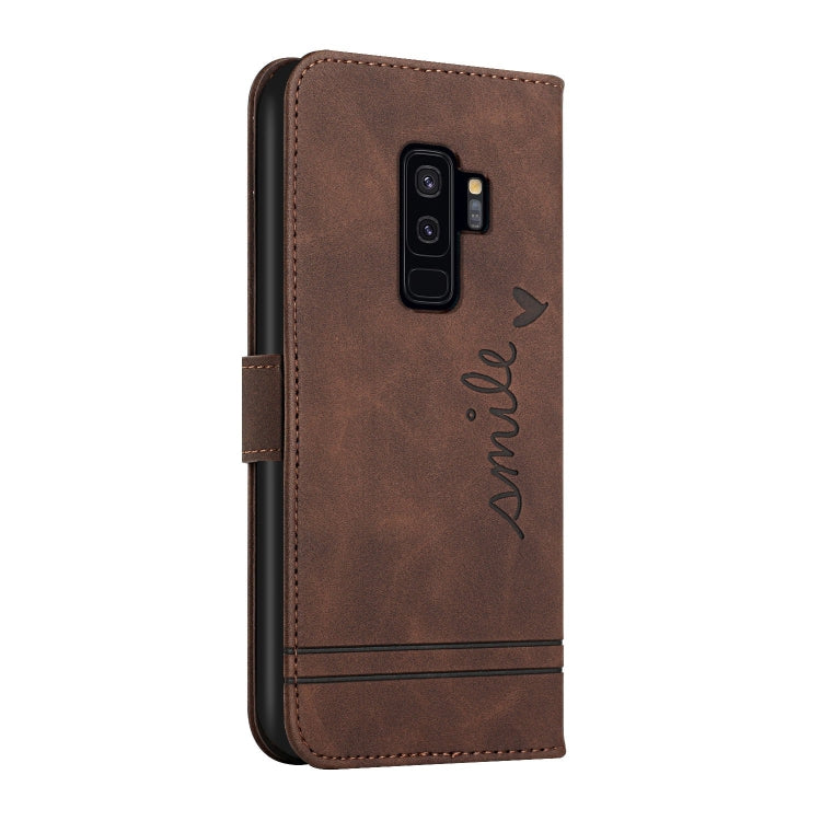 For Samsung Galaxy S9+ Retro Skin Feel Horizontal Flip Soft TPU + PU Leather Case with Holder & Card Slots & Photo Frame