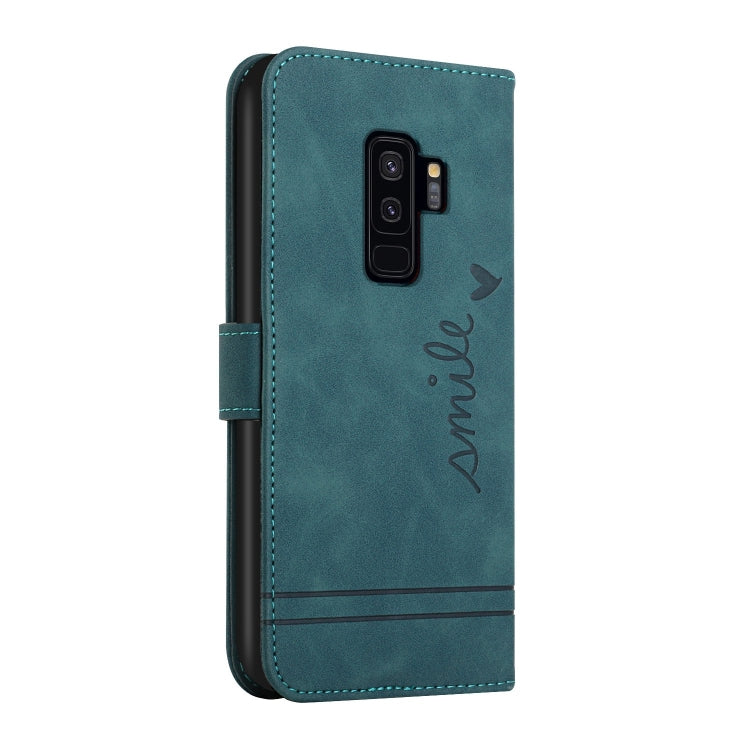 For Samsung Galaxy S9+ Retro Skin Feel Horizontal Flip Soft TPU + PU Leather Case with Holder & Card Slots & Photo Frame