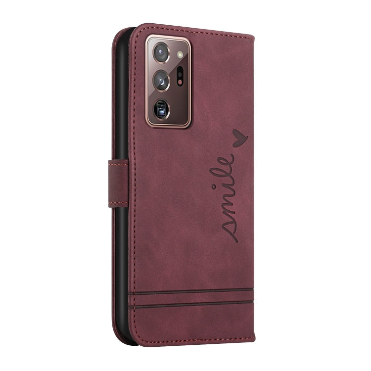 For Samsung Galaxy Note20 Ultra Retro Skin Feel Horizontal Flip Soft TPU + PU Leather Case with Holder & Card Slots & Photo Frame