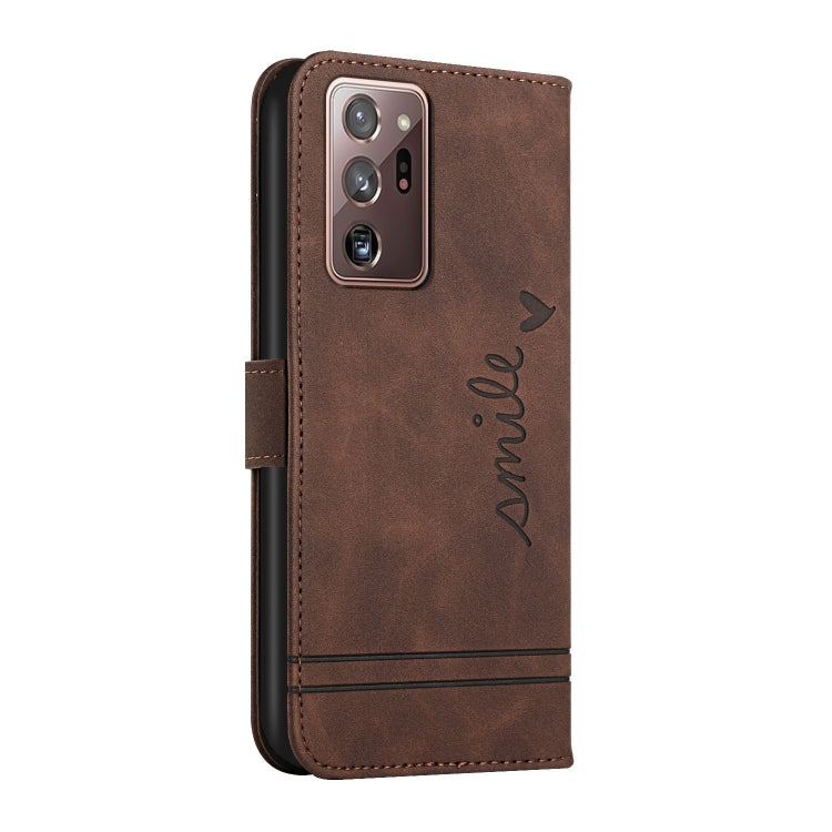 For Samsung Galaxy Note20 Ultra Retro Skin Feel Horizontal Flip Soft TPU + PU Leather Case with Holder & Card Slots & Photo Frame