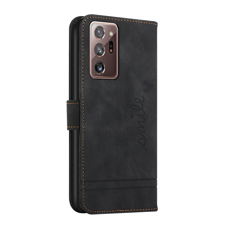 For Samsung Galaxy Note20 Ultra Retro Skin Feel Horizontal Flip Soft TPU + PU Leather Case with Holder & Card Slots & Photo Frame