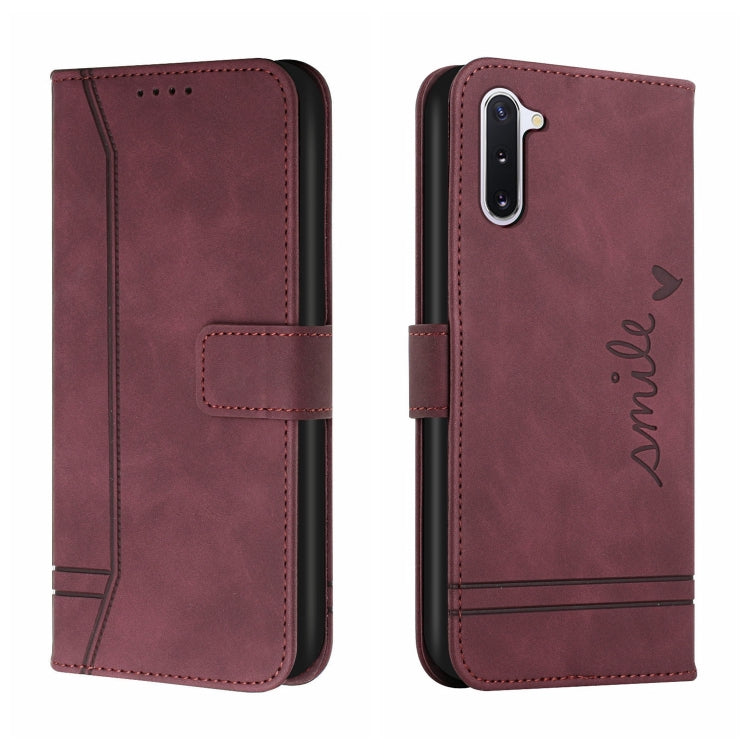For Samsung Galaxy Note10 Retro Skin Feel Horizontal Flip Soft TPU + PU Leather Case with Holder & Card Slots & Photo Frame