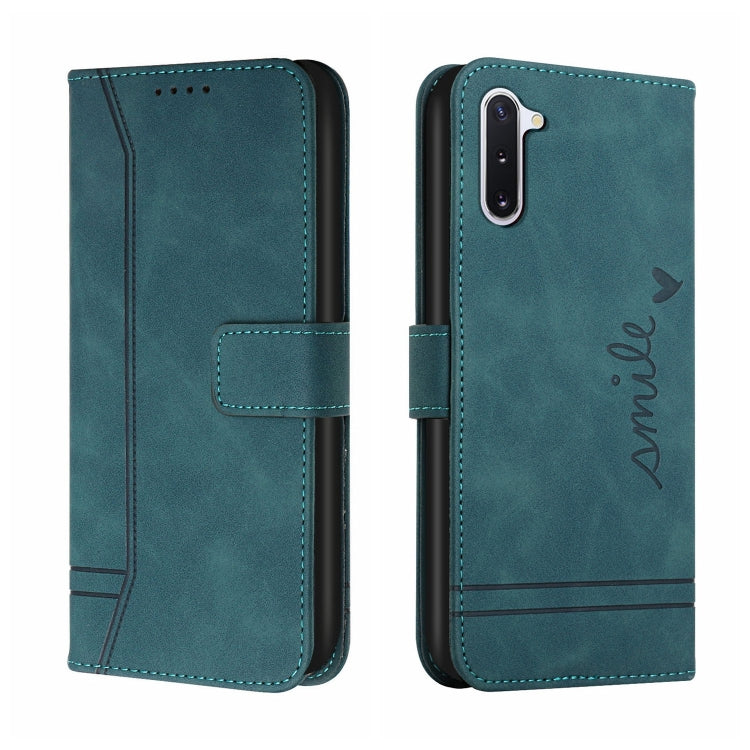 For Samsung Galaxy Note10 Retro Skin Feel Horizontal Flip Soft TPU + PU Leather Case with Holder & Card Slots & Photo Frame