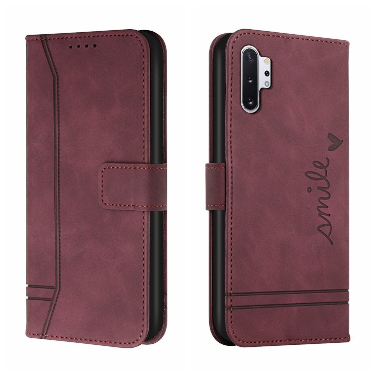 For Samsung Galaxy Note10+ Retro Skin Feel Horizontal Flip Soft TPU + PU Leather Case with Holder & Card Slots & Photo Frame
