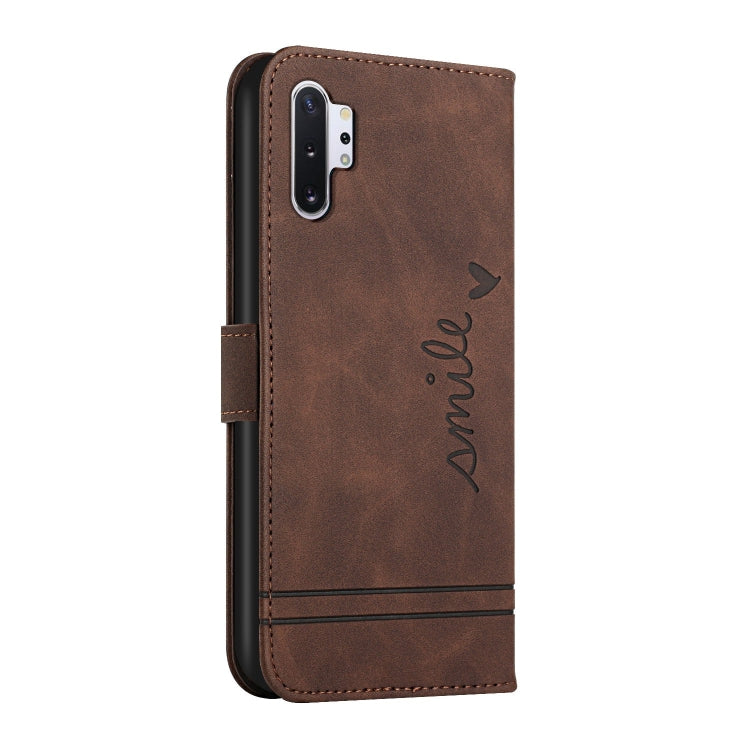 For Samsung Galaxy Note10+ Retro Skin Feel Horizontal Flip Soft TPU + PU Leather Case with Holder & Card Slots & Photo Frame