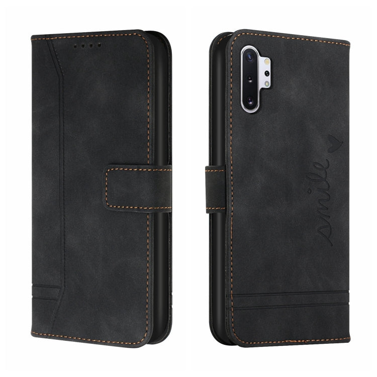 For Samsung Galaxy Note10+ Retro Skin Feel Horizontal Flip Soft TPU + PU Leather Case with Holder & Card Slots & Photo Frame