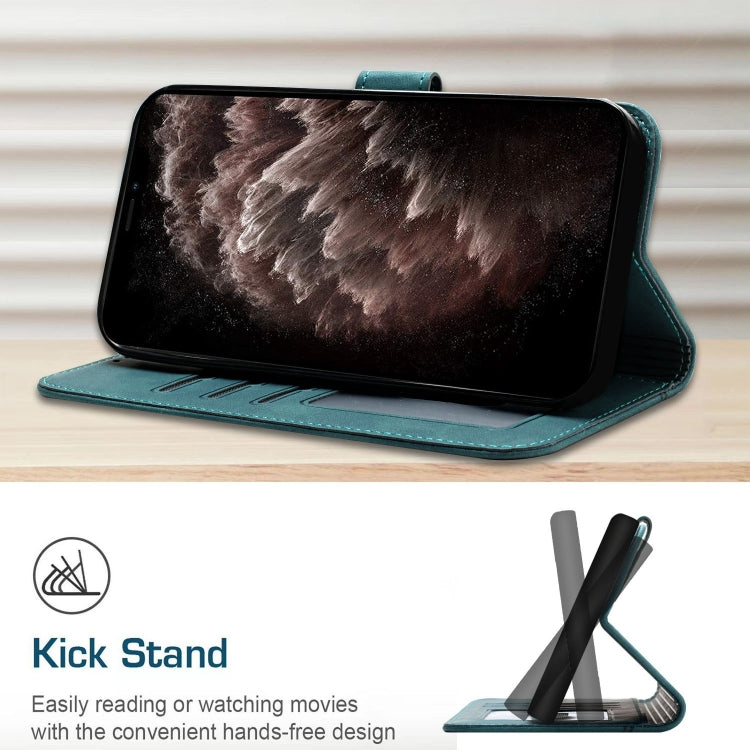 For Samsung Galaxy Note10+ Retro Skin Feel Horizontal Flip Soft TPU + PU Leather Case with Holder & Card Slots & Photo Frame