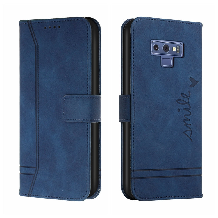 For Samsung Galaxy Note9 Retro Skin Feel Horizontal Flip Soft TPU + PU Leather Case with Holder & Card Slots & Photo Frame