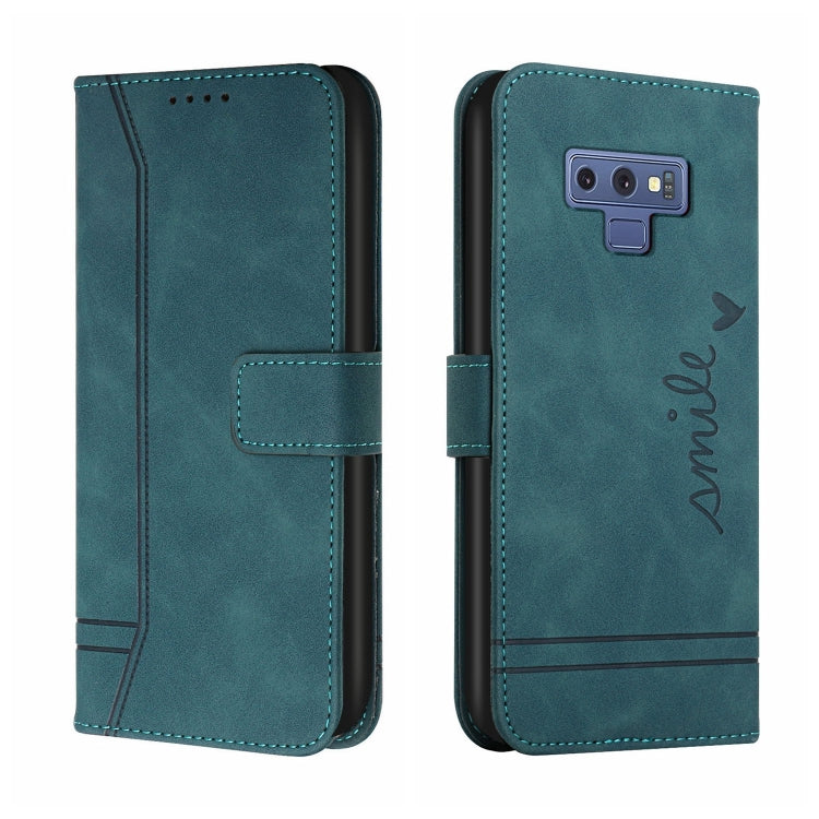 For Samsung Galaxy Note9 Retro Skin Feel Horizontal Flip Soft TPU + PU Leather Case with Holder & Card Slots & Photo Frame