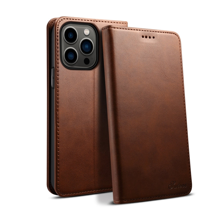 For iPhone 13 Pro Calf Texture Horizontal Flip Leather Case with Holder & Card Slots & Wallet