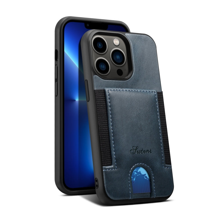 For iPhone 13 mini H10 TPU + PU Leather Shockproof Protective Case with Card Slot