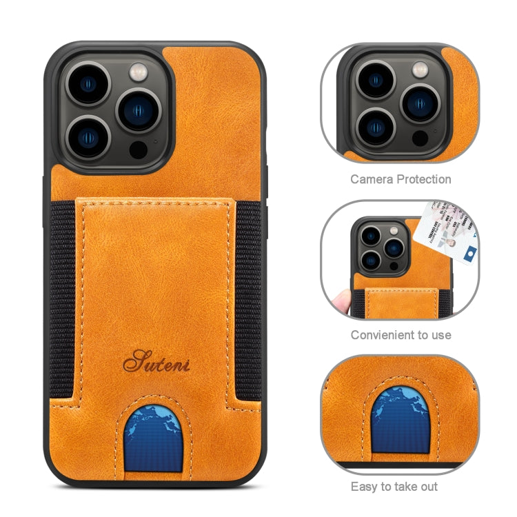 For iPhone 13 H10 TPU + PU Leather Shockproof Protective Case with Card Slot