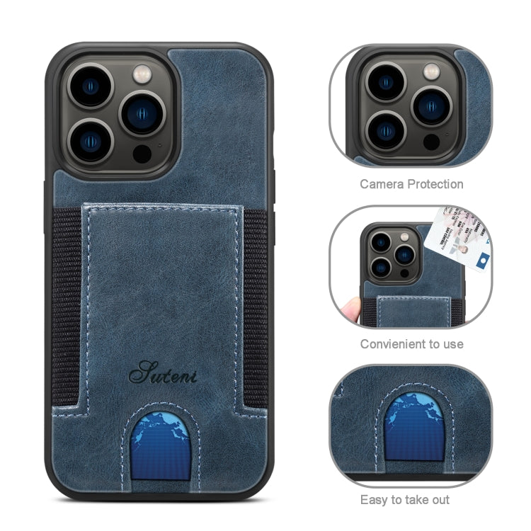 For iPhone 13 H10 TPU + PU Leather Shockproof Protective Case with Card Slot