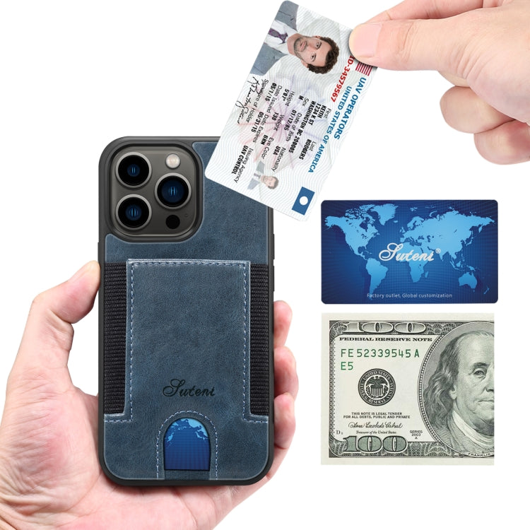 For iPhone 13 H10 TPU + PU Leather Shockproof Protective Case with Card Slot