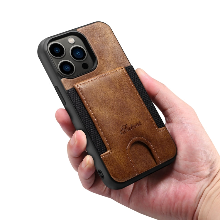 For iPhone 13 H10 TPU + PU Leather Shockproof Protective Case with Card Slot