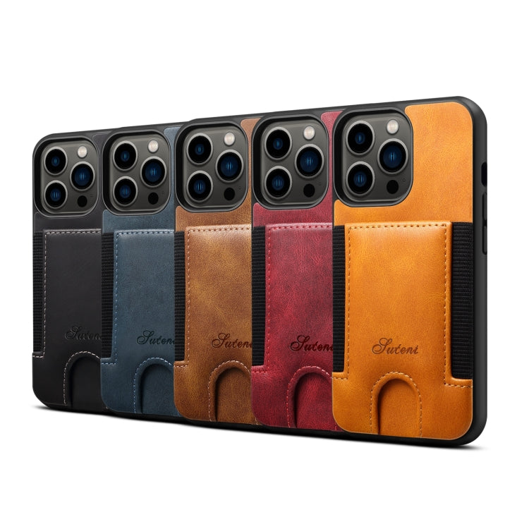 For iPhone 13 H10 TPU + PU Leather Shockproof Protective Case with Card Slot