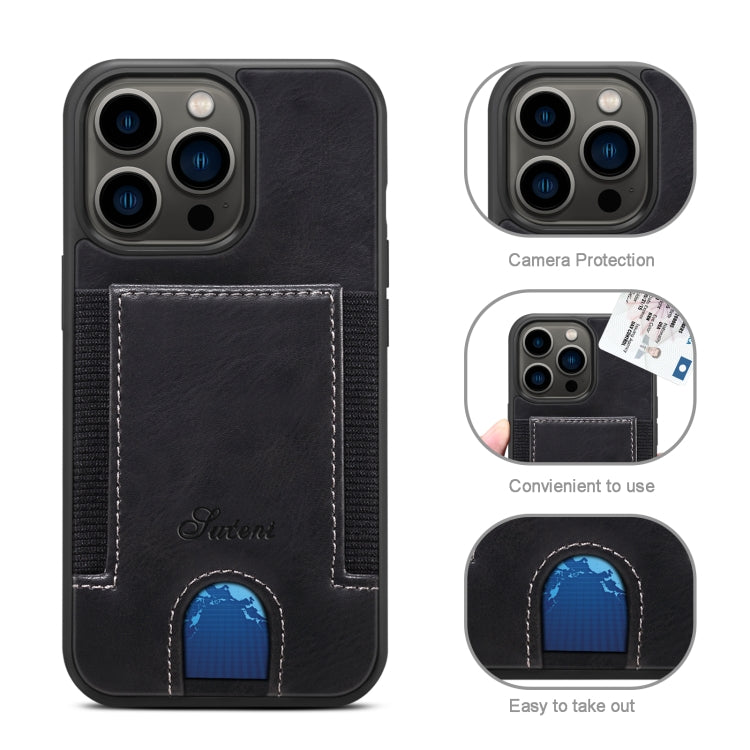 For iPhone 13 Pro H10 TPU + PU Leather Shockproof Protective Case with Card Slot