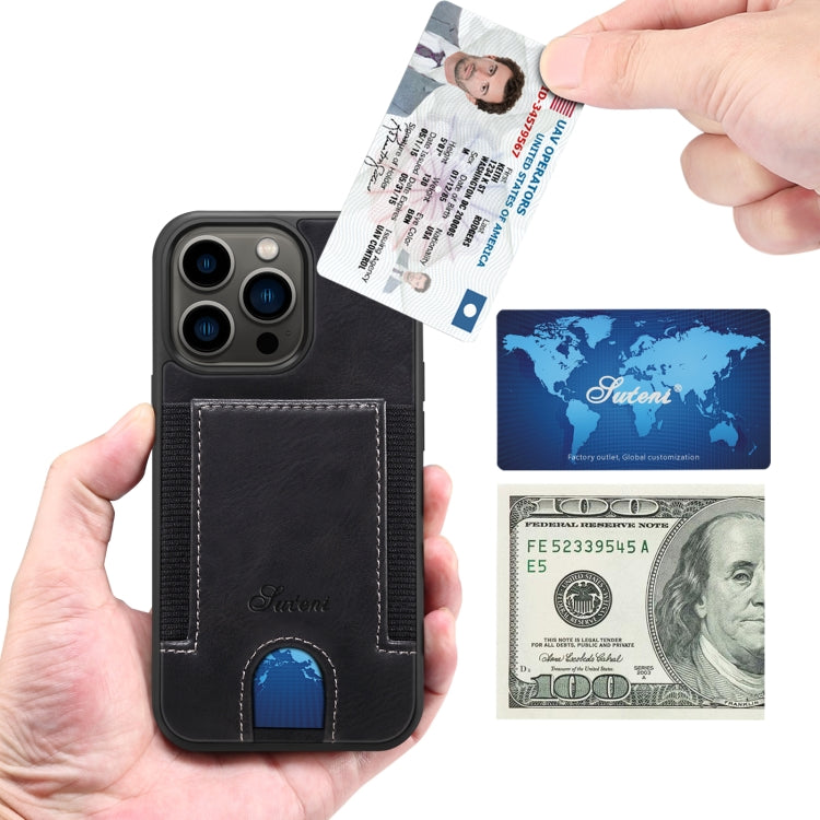 For iPhone 13 Pro H10 TPU + PU Leather Shockproof Protective Case with Card Slot
