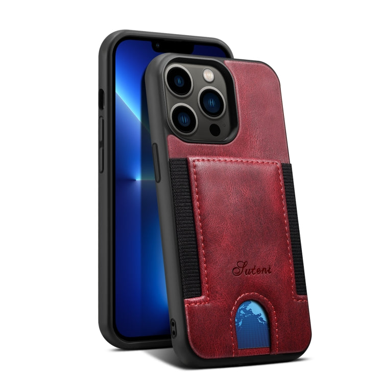 For iPhone 13 Pro H10 TPU + PU Leather Shockproof Protective Case with Card Slot