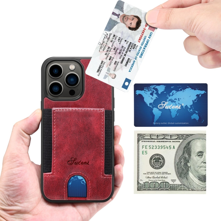 For iPhone 13 Pro H10 TPU + PU Leather Shockproof Protective Case with Card Slot