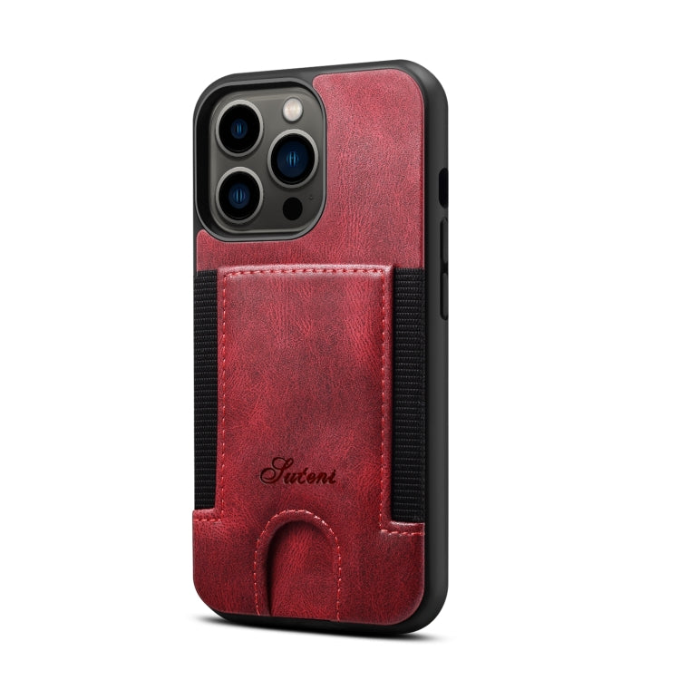 For iPhone 13 Pro Max H10 TPU + PU Leather Shockproof Protective Case with Card Slot