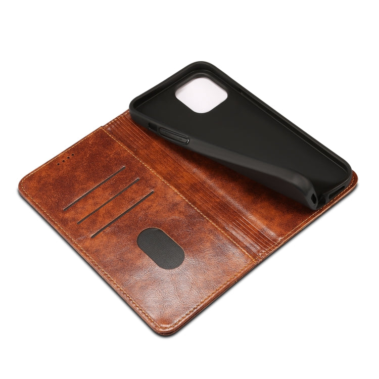 For iPhone 13 mini Baroque Simple Horizontal Flip Leather Case with Holder & Card Slots & Wallet