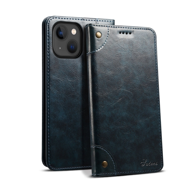 For iPhone 13 Baroque Simple Horizontal Flip Leather Case with Holder & Card Slots & Wallet