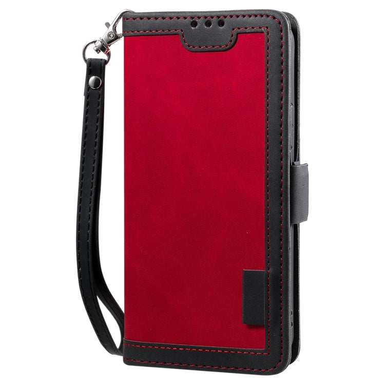 For iPhone 13 Retro Splicing Horizontal Flip Leather Case with Card Slots & Holder & Wallet