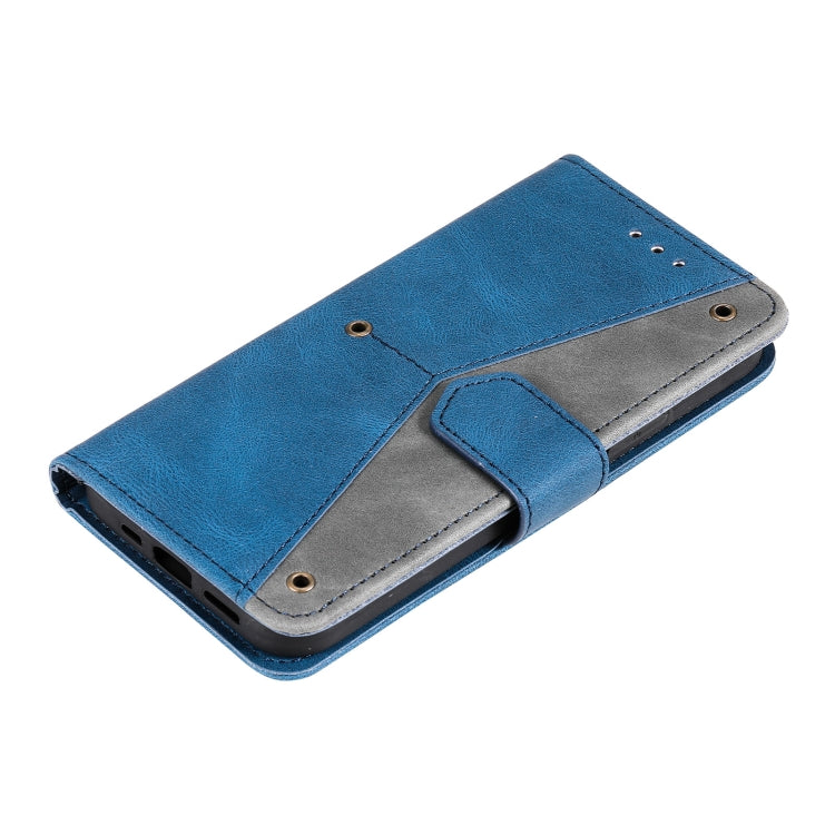 For iPhone 13 mini Stitching Calf Texture Horizontal Flip Leather Case with Holder & Card Slots & Wallet